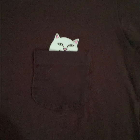 Black RIPNDIP T-shirt - Picture 2 of 3